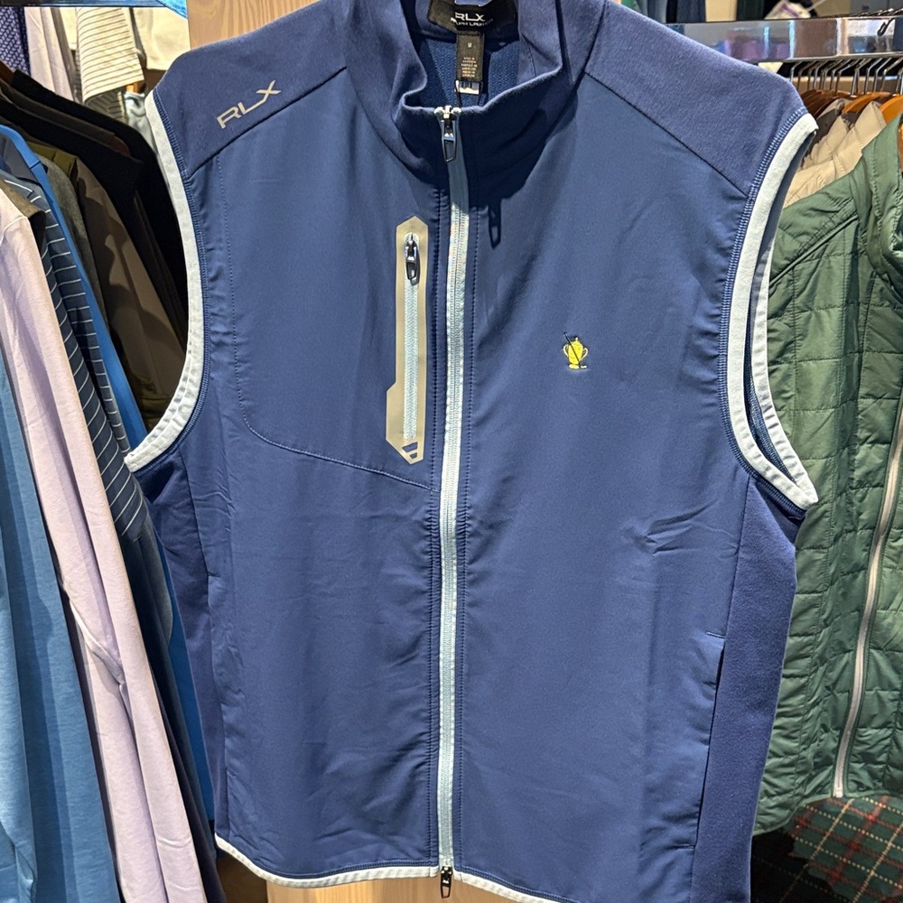 RLX Ralph Lauren Navy Blue Vest